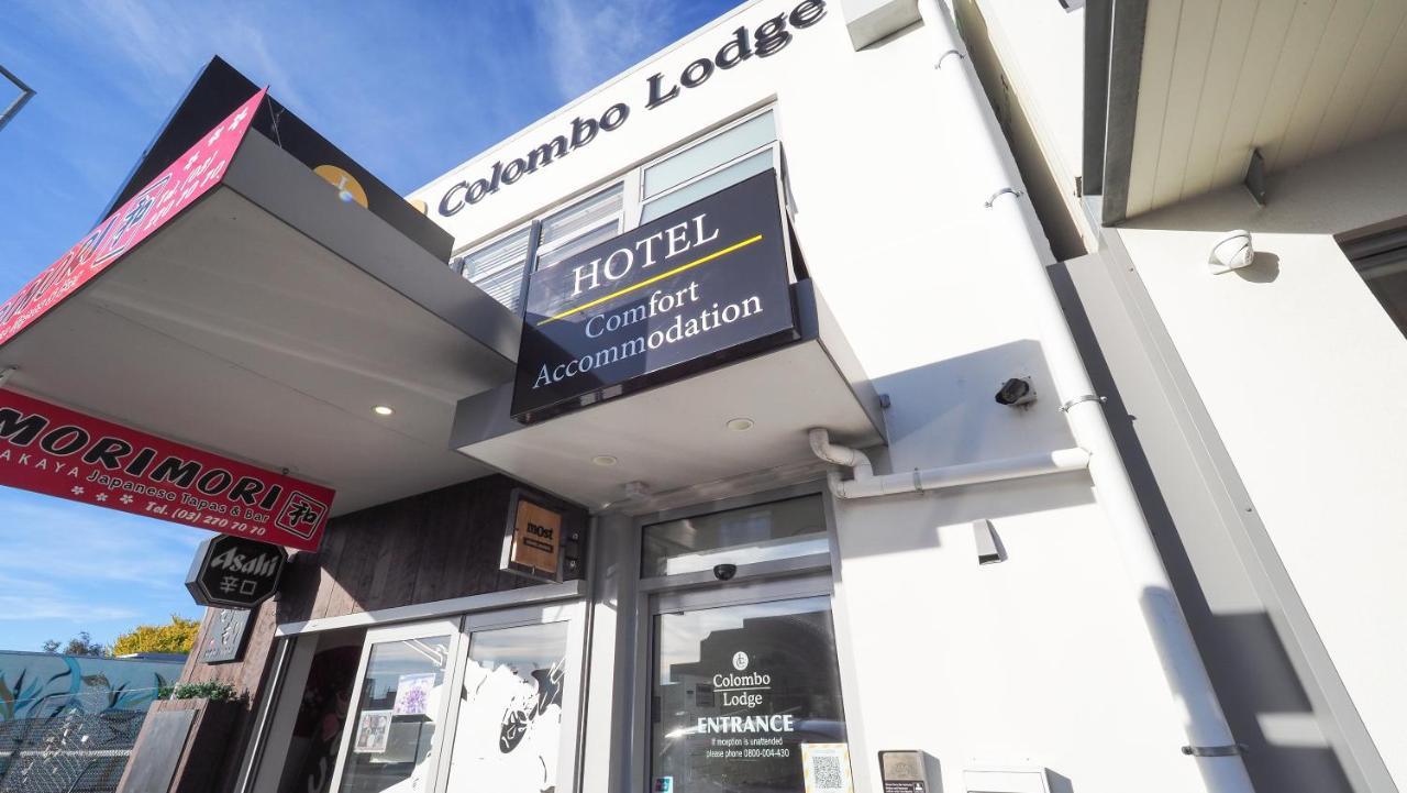 Colombo Lodge Hotel Christchurch Buitenkant foto
